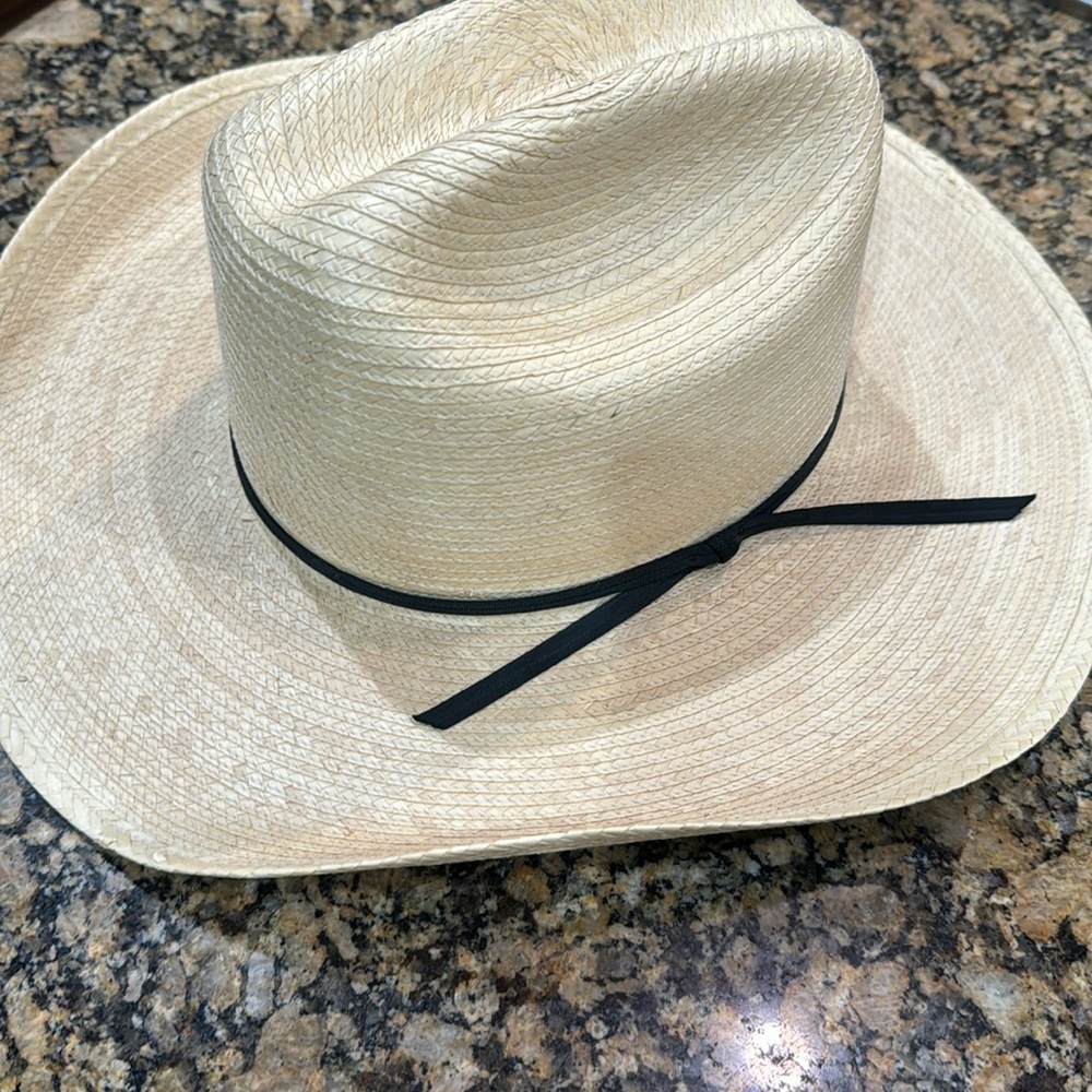Larry Mahan youth straw hat one size